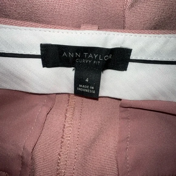 Ann Taylor Blush Pink Suit (Curvy Fit) - Picture 7 of 7